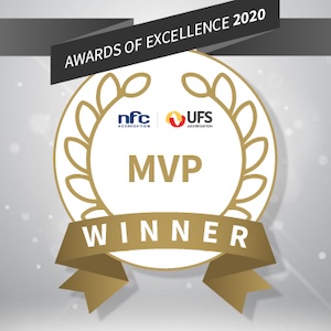 NFC and UFS Awards of Excellence 2020 MVP winner